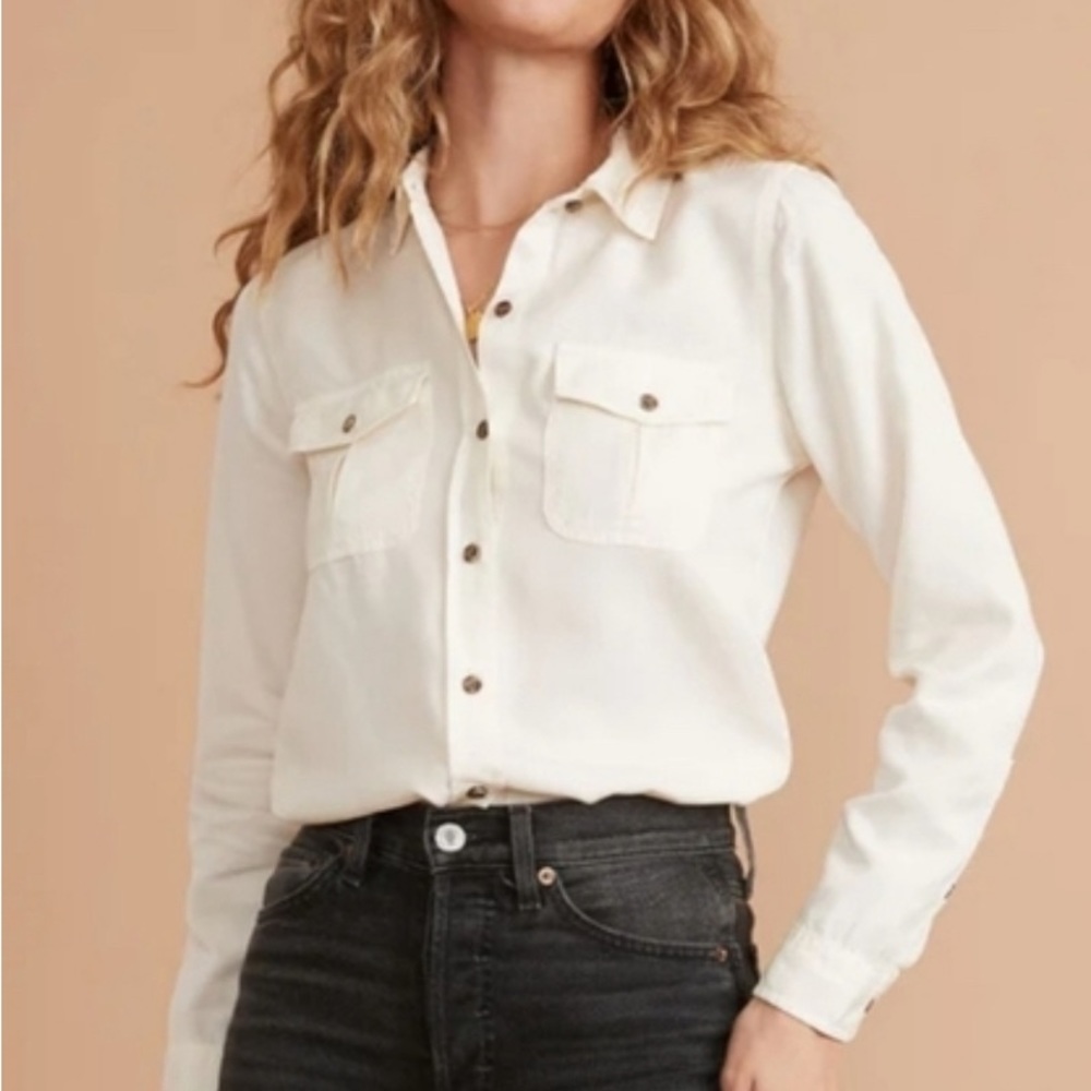 Marine Layer Cheyenne Button Down Top